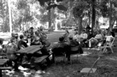 Ann and Frank Thomas performing at the "Songs Along the Suwannee" concert- White Springs, Florida