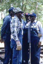 Gandy dancers singing- White Springs, Florida