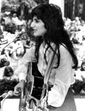 Eugenia Fitchen of Merritt Island performing at the 1977 Florida Folk Festival - White Springs, Florida.