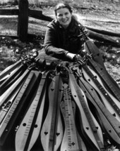 Folk musician and folklorist Jean Ritchie.