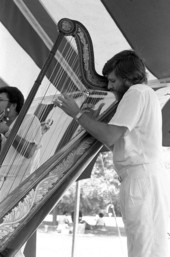 El Grupo Canaveral of Miami performing at the 1986 Florida Folk Festival - White Springs, Florida