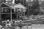 The Peyton Brothers performing at the 1990 Florida Folk Festival - White Springs, Florida