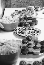 Baked goodies at Purim Celebration - Orlando, Florida.