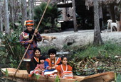 Seminole chairman James E. Billie and family - Florida