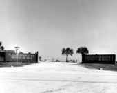 East entrance to Flagler Beach State Recreation Area - Flagler Beach, Florida