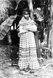 Seminole Indian girl - Immokalee Region, Florida