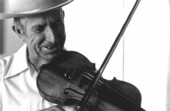 Robert Blackwelder playing the fiddle - Dundee, Florida