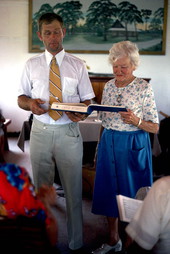 Sacred Harp singing - Old Chicora, Florida