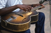 Guitar being played by Tom Walton - White Springs, Florida