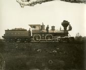 Florida Railway and Navigation Company crew posing on Engine number 46.