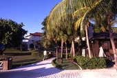 Landscaped grounds of Marriott's Casa Marina Resort in Key West.