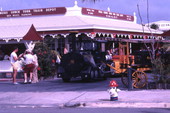 Conch Tour Train at the depot on Duval St. in Key West.