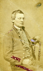 Portrait of Dr. Cyrus Reed Teed in his Civil War uniform.