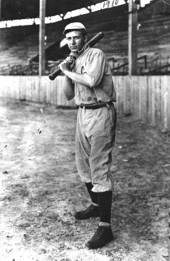 Julius Leo Mack, Jr. in his baseball uniform