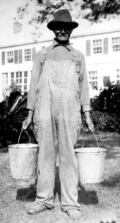 Worker at the Welaunee Plantation