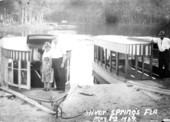 Miller family; Donald, Kathryn, and Elmer of Toledo, Ohio - Silver Springs, Florida