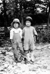 Kazuo and Masuko Kamiya as children - Yamato, Florida