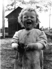 Little Bub Ahern having a good laugh - Babson Park, Florida