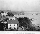 View of Jacksonville harbor - Jacksonville, Florida.