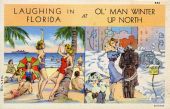 Laughing in Florida at ol' man winter up North