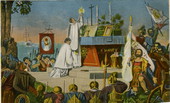 First mass celebrated in Saint Augustine on September 8, 1565.