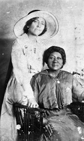 Eartha M.M. White and her mother Clara White - Jacksonville, Florida.