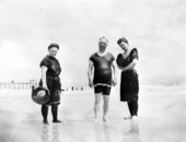 People on the beach - Daytona Beach, Florida