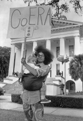 Woman and daughter in favor of the ERA.