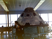 Apollo 7 space capsule at the Kennedy Space Center on Merritt Island near Titusville.