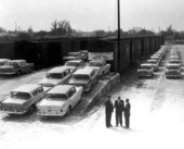 56 Carloads of new 1958 Ramblers.