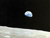 Apollo 8 Earth view.