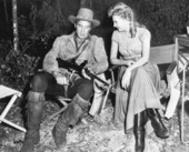 Gary Cooper and Mari Aldon