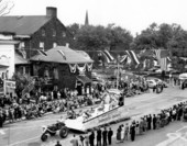 Governor Fuller Warren's inauguration parade - Tallahassee, Florida.