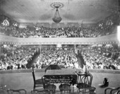 Mass meeting of cigar workers on strike - Tampa, Florida.