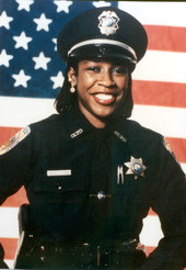 Portrait of North Miami Police Department officer Lynette Anita Hodge.