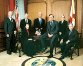 Governor John Ellis Bush and cabinet - Tallahassee, Florida.