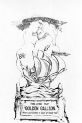 Coral Gables/The Golden Galleon promotional illustration