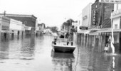 Governor Bryant surveying flood damage after Hurricane Dora - Live Oak, Florida