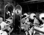 Interior view of Sikorsky S-42 plane - Miami, Florida