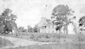 The first building at West Florida Seminary - Tallahassee, Florida.