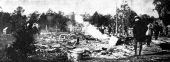 Ruins of a burned African American home - Rosewood, Florida.