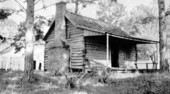 Employees cabin near the barn at Killearn Gardens in Tallahassee, Florida.