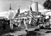 March of the Ku Klux Klan - Tallahassee, Florida.