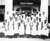 Staff at the Florida State Hospital - Chattahoochee, Florida.