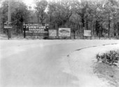 View of a curve in Mount Dora Road - Eustis Region, Florida