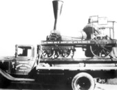 Replica of the first steam engine in Florida