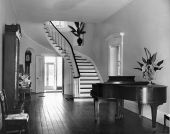 Interior view showing stairs at the Grove - Tallahassee, Florida