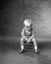 Portrait of 2 1/2 year old Greg Hansen - Tallahassee, Florida.