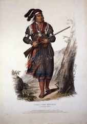 Tuko-See-Mathla, a Seminole chief.