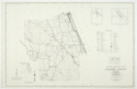 State Road Department Map of Flagler County, 1955